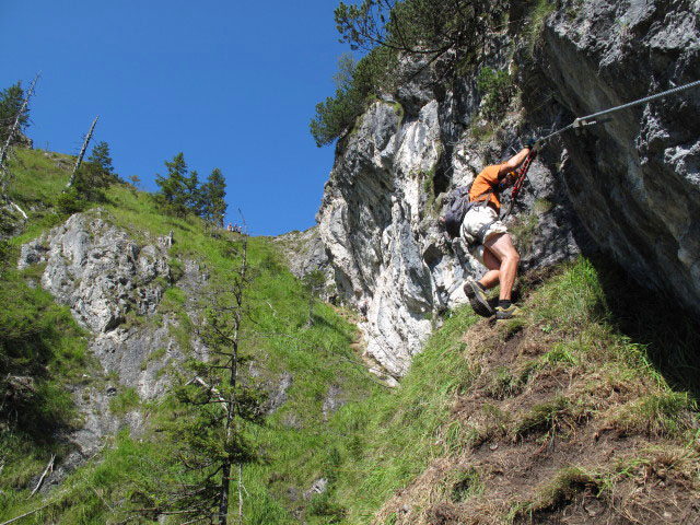 Gr&uuml;nstein-Klettersteig: Andreas