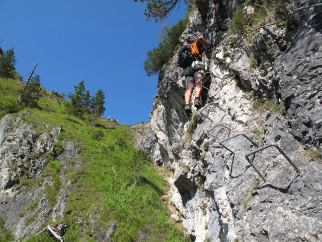 Gr&uuml;nstein-Klettersteig: Andreas