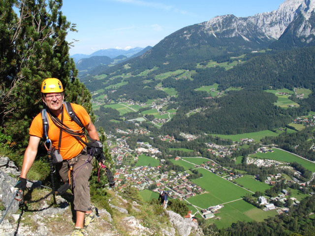 Grünstein-Klettersteig: Axel