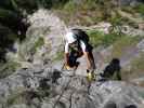 Grünstein-Klettersteig: schwierige Variante