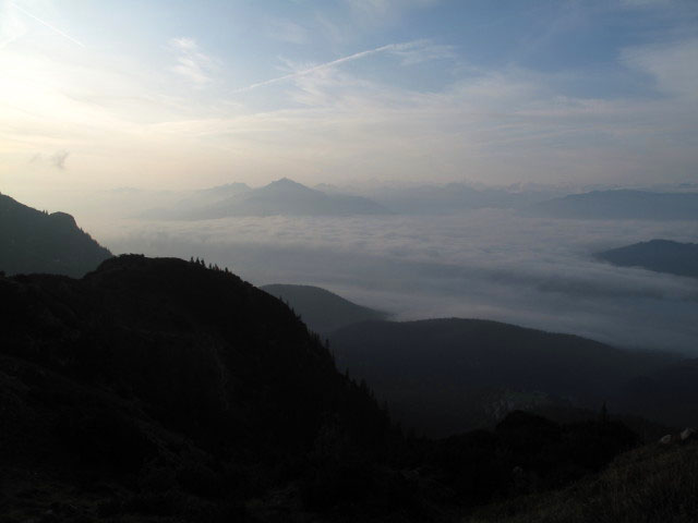 von der Gruttenh&uuml;tte Richtung S&uuml;dosten (26. Sept.)
