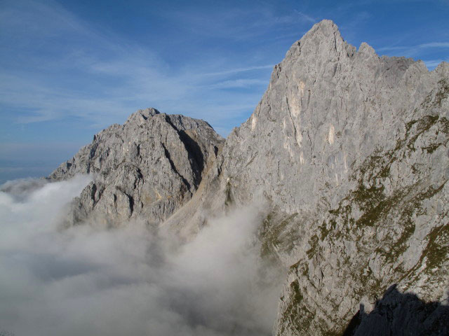 Treffauer und Ellmauer Halt von Weg 825 aus (26. Sept.)