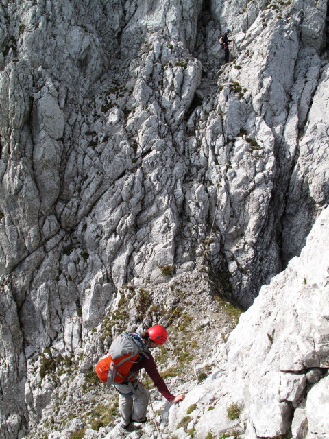 Daniela und Max am Kopft&ouml;rlgrat (26. Sept.)