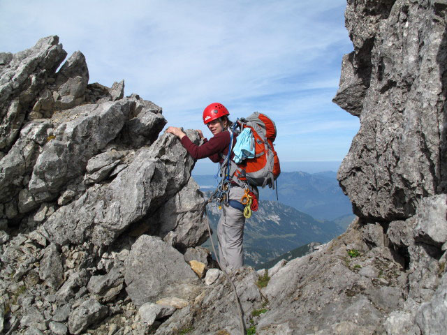 Daniela am Kopft&ouml;rlgrat (26. Sept.)