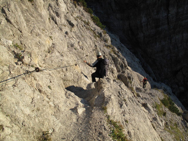 Jubiläums-Klettersteig: Reinhard und Max (27. Sept.)