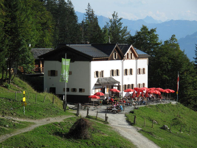 Gaudeamushütte, 1.263 m (27. Sept.)