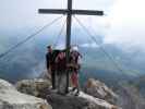 Max, Daniela und ich auf der Ellmauer Halt, 2.344 m (26. Sept.)