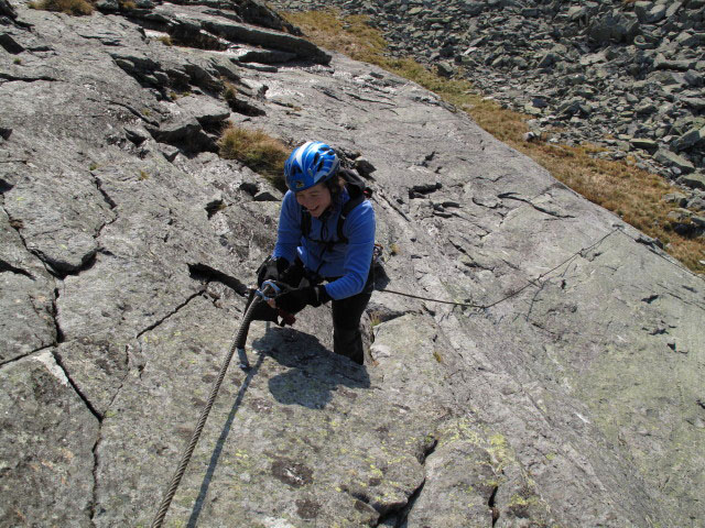 Übungsklettersteig Reißeckhütte: Irene (3. Okt.)