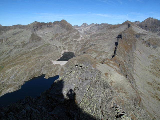 Mühldorfer Seen vom Klettersteig 'Bella Vista' aus (4. Okt.)