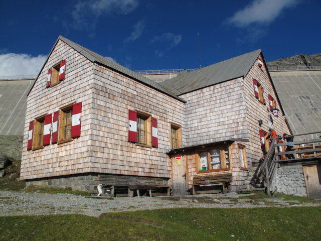 Reißeckhütte, 2.287 m (4. Okt.)