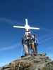 Daniela, ich und Irene auf der Hohen Leier, 2.774 m (4. Okt.)