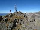 Daniela, Irene und ? auf der Hohen Leier, 2.774 m (4. Okt.)