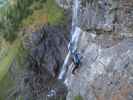 Fallbach-Klettersteig: Irene im 1. Teil