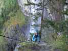 Fallbach-Klettersteig: Irene im 1. Teil