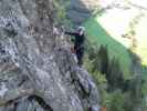 Fallbach-Klettersteig: Irene im 2. Teil