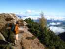 Thomas zwischen Mitzl-Moitzl-Hütte und Mallestiger Mittagskogel