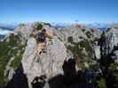 Thomas zwischen Mitzl-Moitzl-Hütte und Mallestiger Mittagskogel