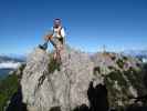 Ich zwischen Mitzl-Moitzl-Hütte und Mallestiger Mittagskogel