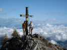 Thomas und ich am Mallestiger Mittagskogel, 1.801 m