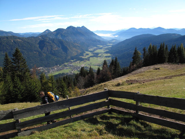 Irene bei der Weißbriacher Hütte (25. Okt.)