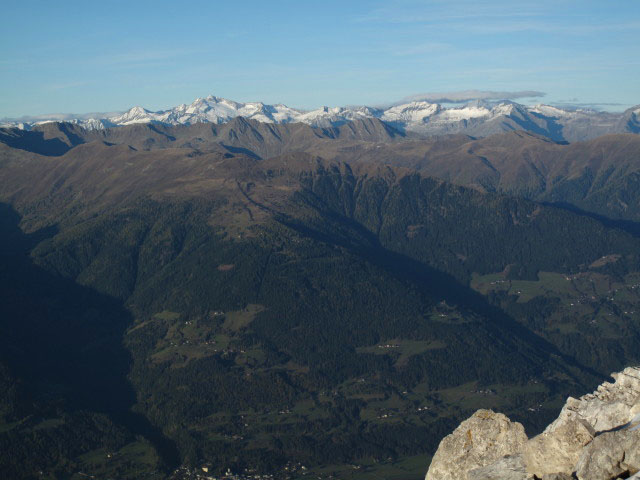 Alpenhauptkamm vom Reißkofel aus (25. Okt.)