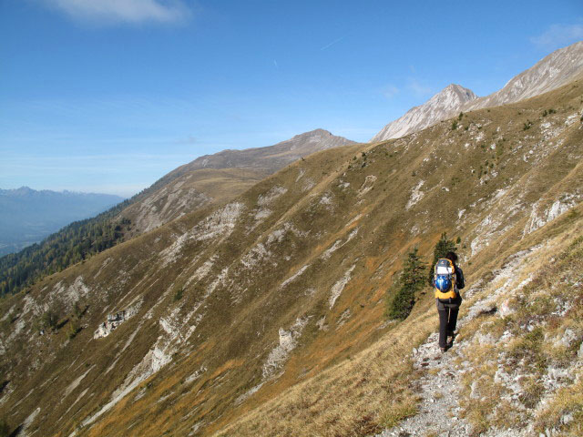 Irene zwischen Ranzkofel und Jaukenalm (26. Okt.)