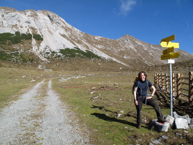 Irene auf der Jaukenalm (26. Okt.)