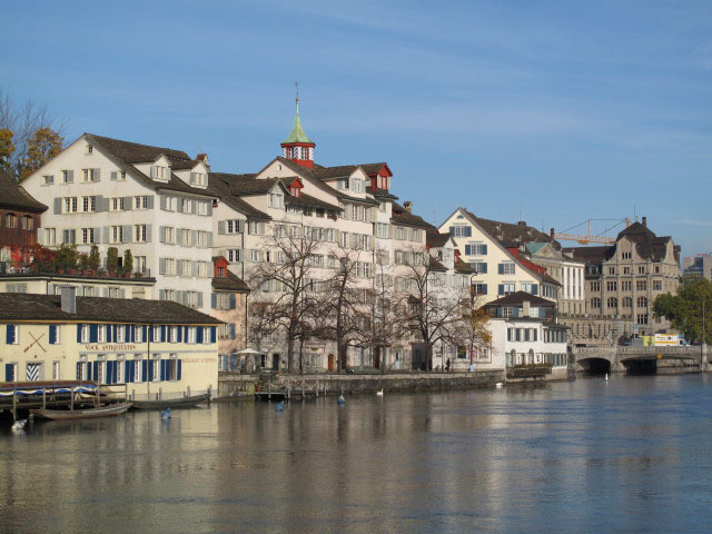 Limmat von der Rathausbrücke aus
