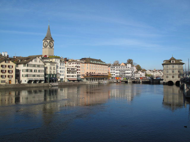 Limmat von der Münsterbrücke aus
