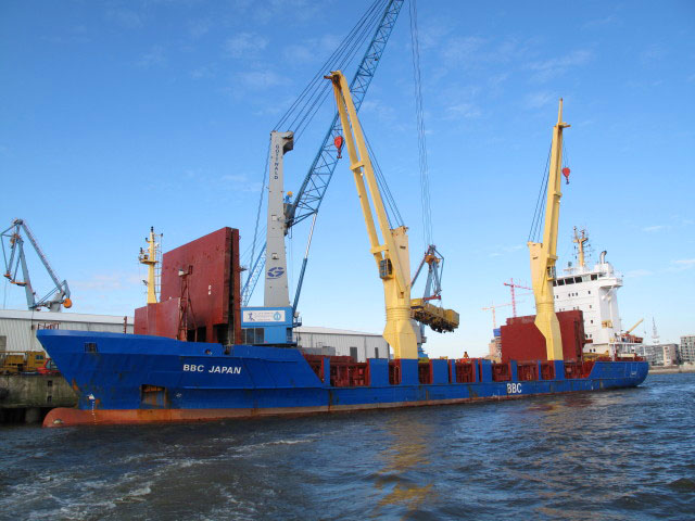 BBC Japan im Hafen (30. Okt.)