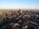 von der St.-Michaelis-Kirche Richtung Osten (30. Okt.)