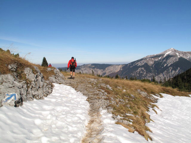 Christoph und Gudrun zwischen Praterstern und H&ouml;llental-Aussicht