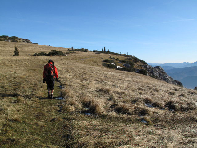 Gudrun zwischen Otto-Schutzhaus und T&ouml;rlkopf