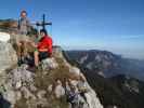 Ich und Gudrun am Törlkopf, 1.589 m