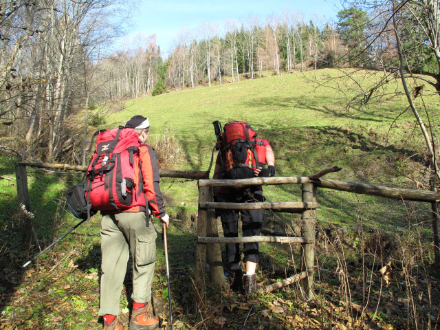 Christoph und Gudrun zwischen R&ouml;rl und Ortneralm