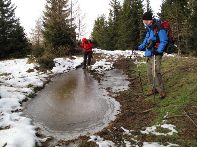 Gudrun und Christoph zwischen Floning und Kleinem Floning