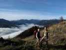 Christoph und ich zwischen Ortneralm und Kleinem Floning