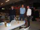 Anton, Hans und Harald im Brunswick Bowling-Center Wien Prater