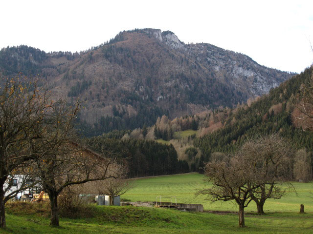 Zwillingskogel von Traxenbichl aus