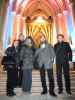 Doris, Erich, Katja, Florian und Stefan am 6. Weißgerber Adventmarkt