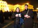 Daniela und Johannes am 16. Kultur- und Weihnachtsmarkt Schloss Schönbrunn