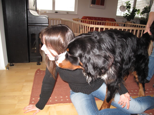 Daniela im Haus von Andreas (19. Dez.)