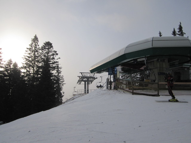 Bergstation der 4er Sesselbahn Hauereck Jet