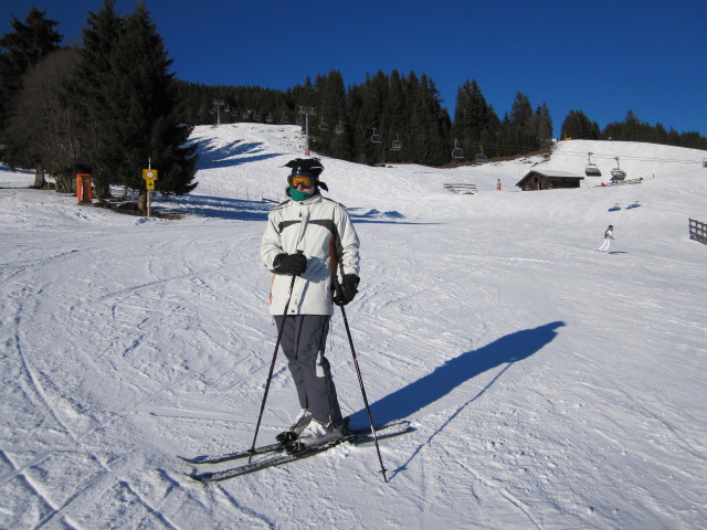 Daniela auf der Piste 'Eibing Sunliner' (16. Jän.)
