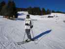 Daniela auf der Piste 'Eibing Sunliner' (16. Jän.)