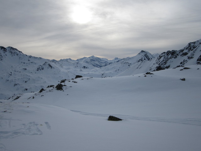 zwischen Mittlerer Wildalmsee und Oberer Wildalmsee (24. Jän.)