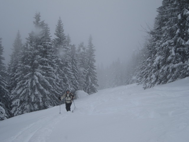 Irene zwischen Tonionalm und Knochenschacht