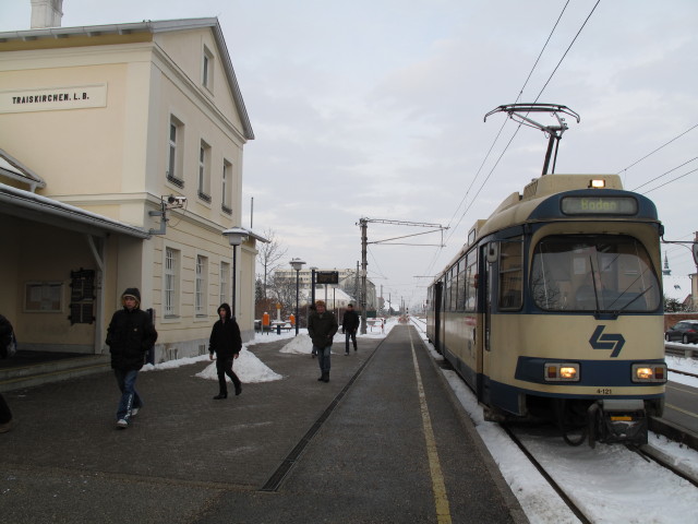 Bahnhof Traiskirchen Lokalbahn (6. Jän.)