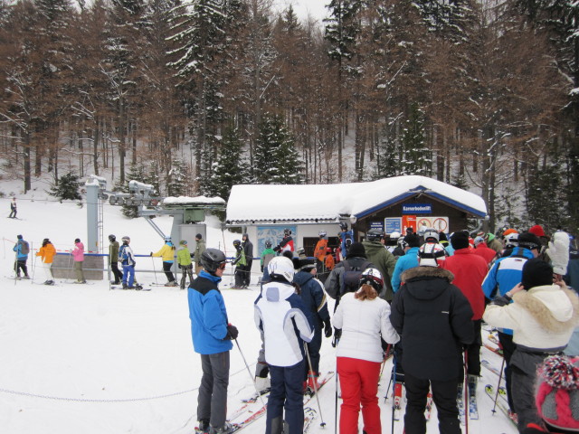 Talstation des Karnerbodenlifts