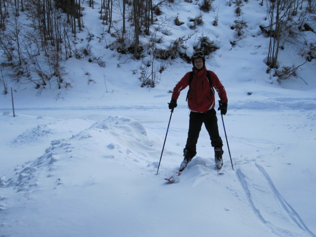 Michael zwischen Puchenstuben und Schigebiet Turmkogel